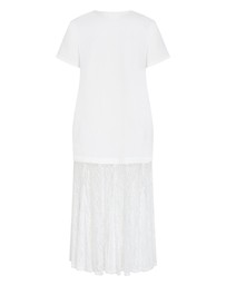 City Chic - Aura Lace Hem Dress