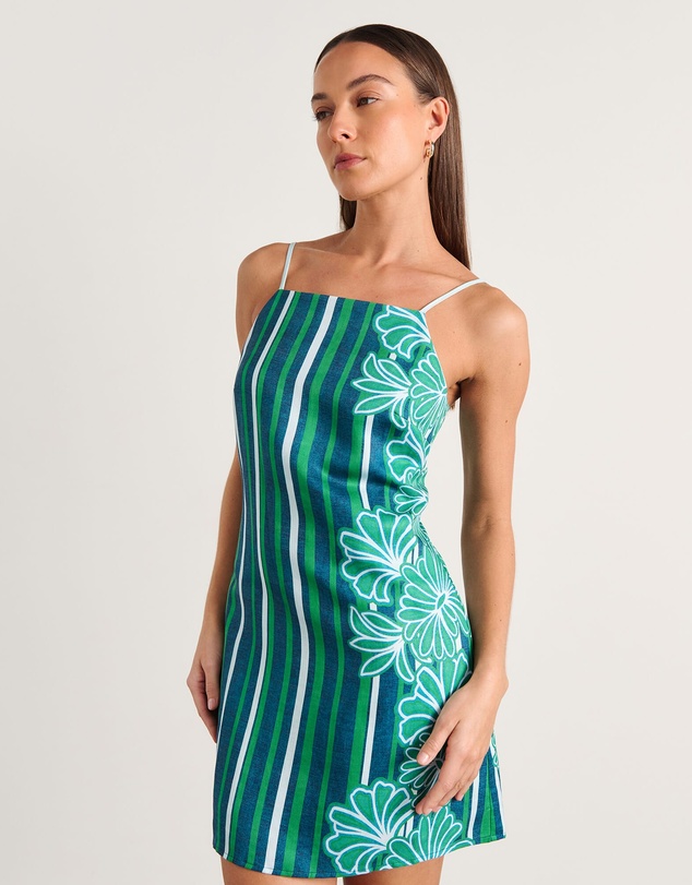 Jag - Flora Striped Dress