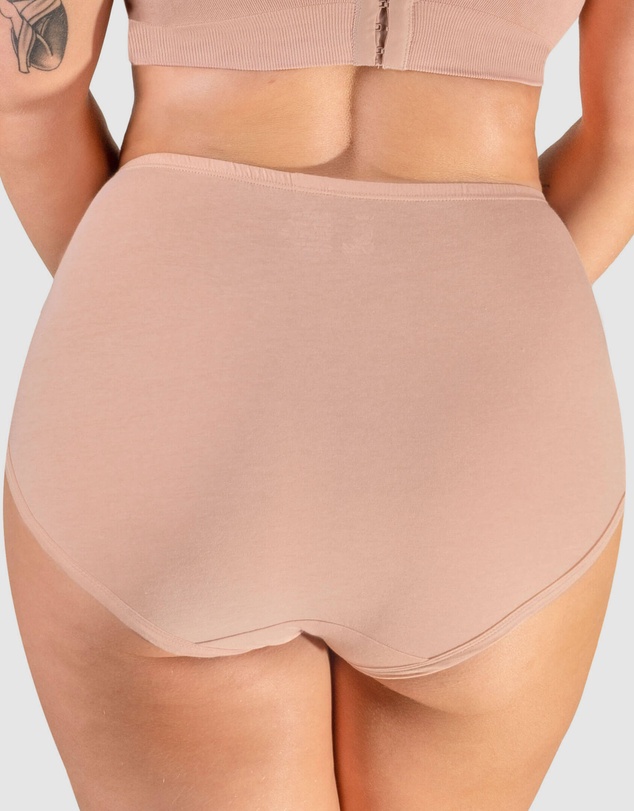 B Free Intimate Apparel - ﻿7 Pack﻿ Superfine﻿ 100% Cotton Full Brief