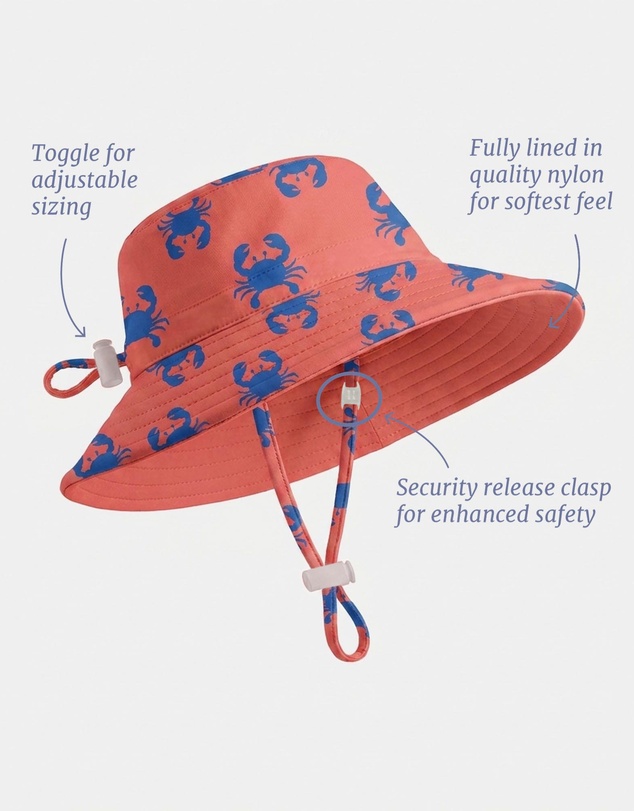 Toshi - Swim Sunhat Pirate - Babies-Kids