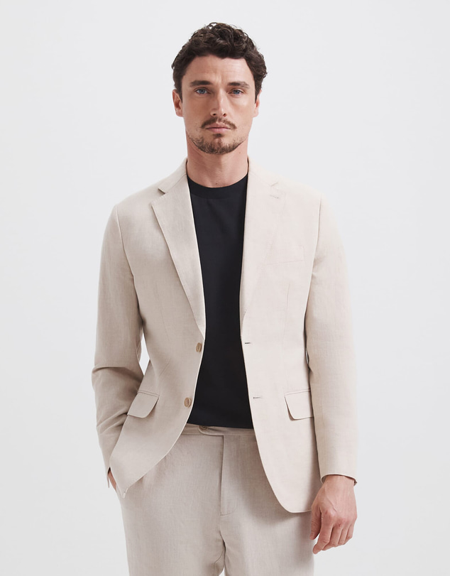 SABA - Elias Cotton Linen Suit Jacket
