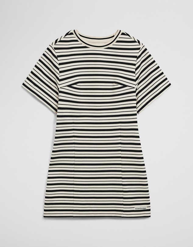 Country Road - Teen Short Sleeve Stripe T-shirt Dress