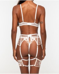 One Empire - Hattie White Lingerie Set