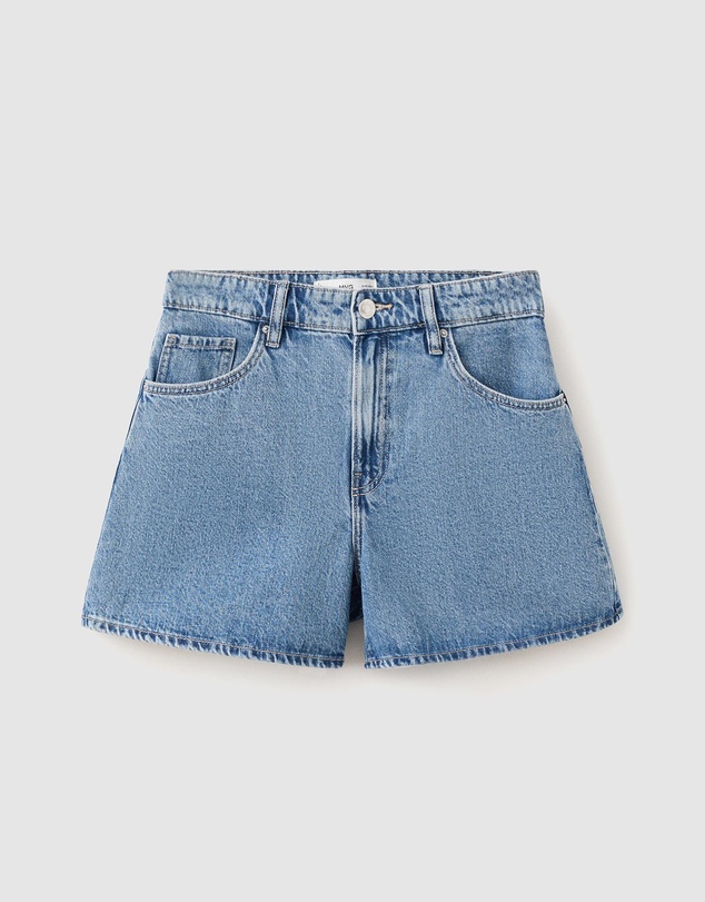 M.N.G - Straight-Fit Denim Shorts