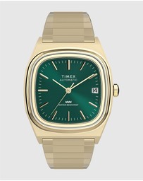 TIMEX - Timex® Automatic 1983 E Line 34mm Stainless Steel Expansion Band Watch