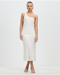 Third Form - Paisley Bias One Shoulder Midi Dress