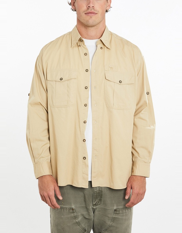 Vintage by The Real Deal - Pre Loved - Vintage 90s Camel Cigarettes Button Up Shirt