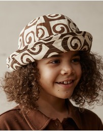 Alfred - Hugo Bucket Hat | Chocolate