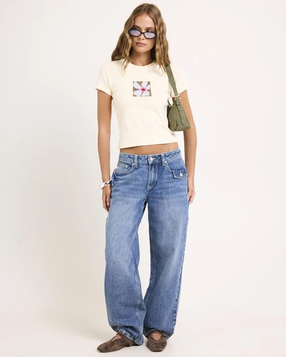 Insight - Low Rise Bobby Y2K Denim Jeans