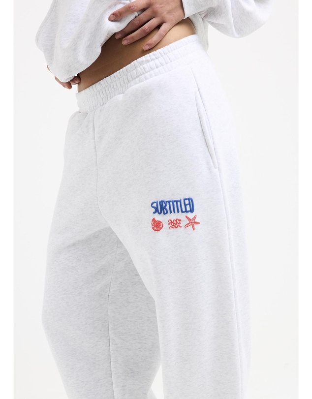 Subtitled - Social Club Cuffed Fleece Pants