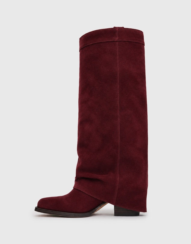 Betts - Winnie Leather Cuffed Knee Boots