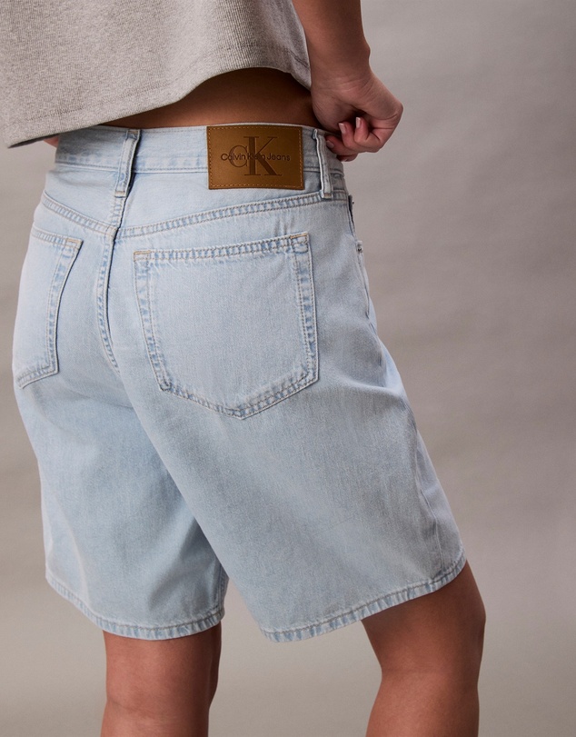 Calvin Klein Jeans - Relaxed Linen Blend Bermuda Shorts