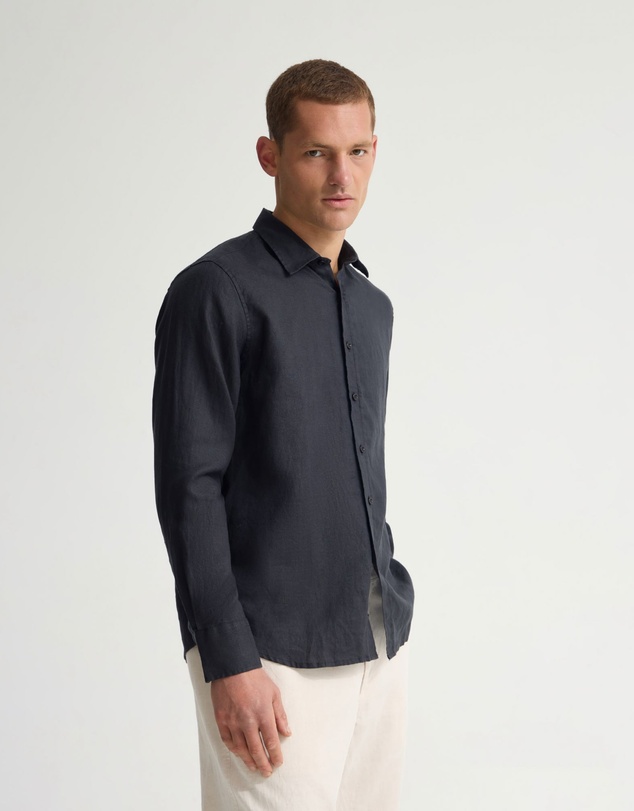Oxford - Cooper Organic Linen Shirt Long Sleeve