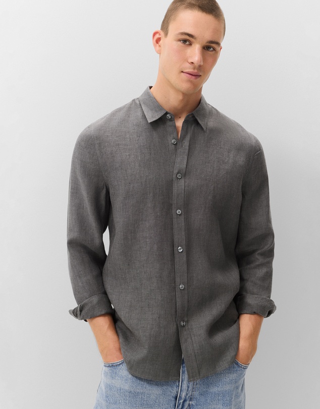 UNISON - Linen Regular Fit Shirt