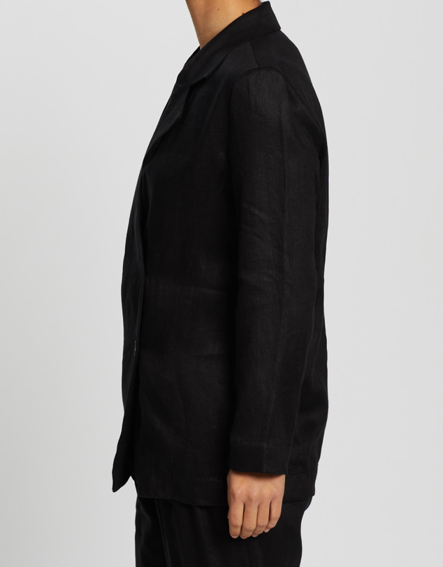 Assembly Label - Double Breasted Linen Blazer