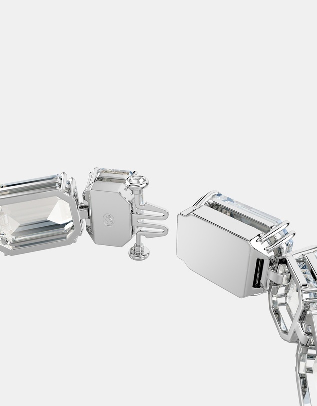 Swarovski - Millenia Bracelet, Octagon Cut, White, Rhodium-Plated