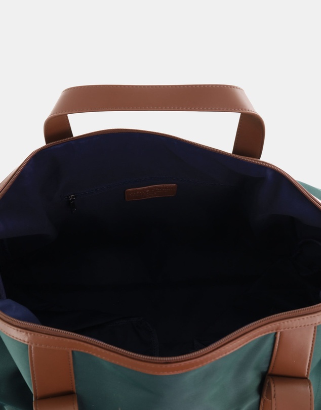 Pierre Cardin - Pierre Cardin 2-Tone Lite Overnight Bag