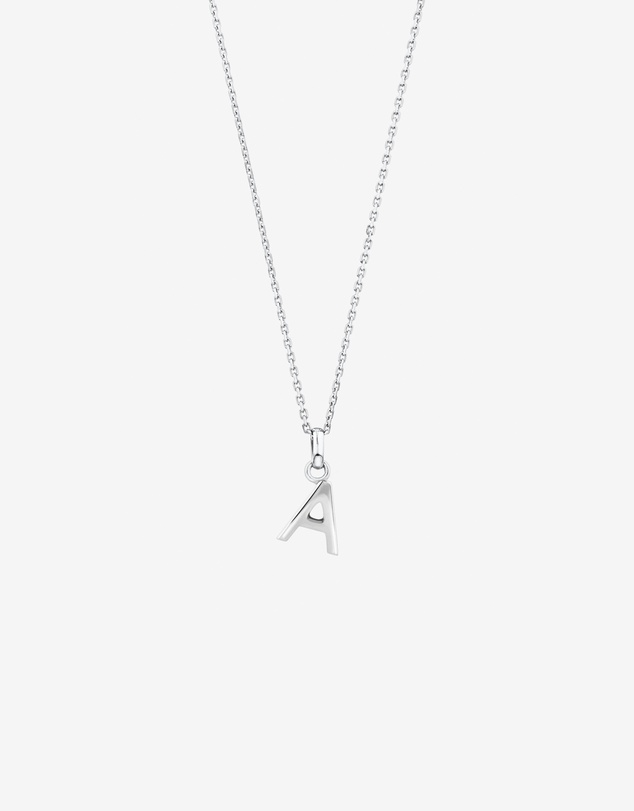 Michael Hill - A Initial Pendant in Sterling Silver