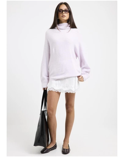Alice In The Eve - Anna Cowl Batwing Knit Jumper