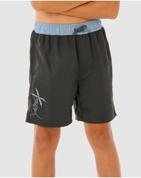 Rip Curl - Eternal Shred Block Volley Shorts - Teens