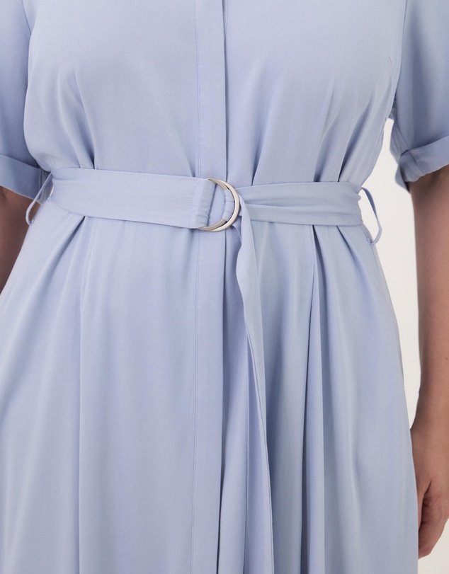 Atmos&Here Curvy - Harriet Viscose Shirt Dress