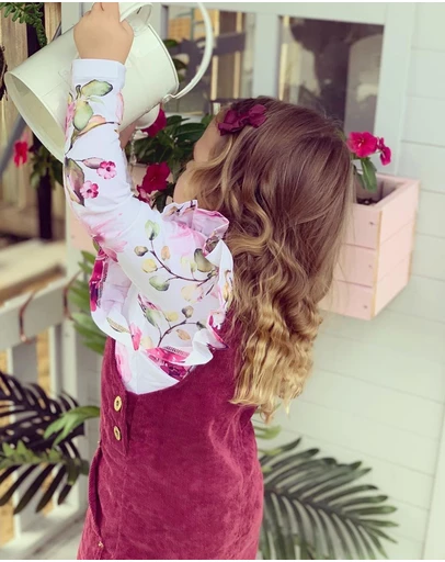 WITH LOVE FOR KIDS - Hazel Cord Pinafore Dress - Babies - Kids
