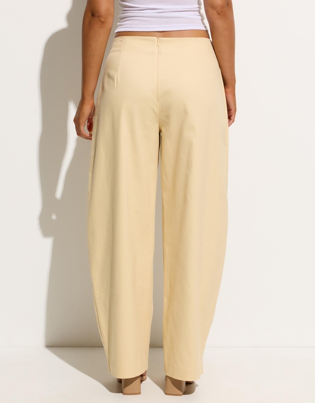 Dazie - Nikia Low Rise Wrap Barrel Cotton Pants