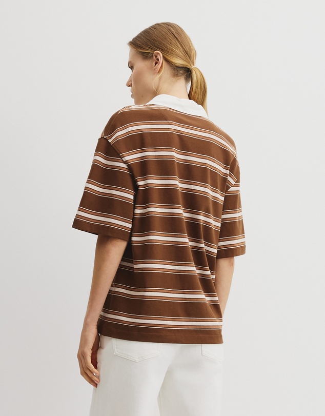 Country Road - Stripe Rugby Polo