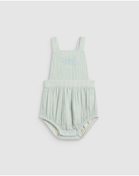 Seed Heritage - Stripe Logo Romper