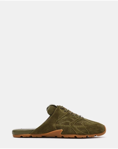 Steve Madden - Asiel-Mule Olive Sneakers