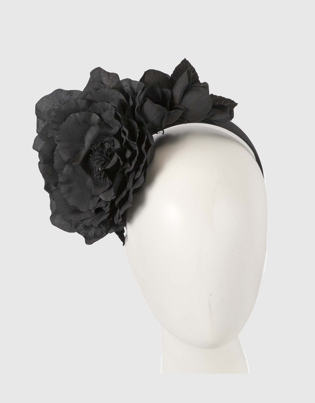 Max Alexander - Large Flower Fascinator Headband