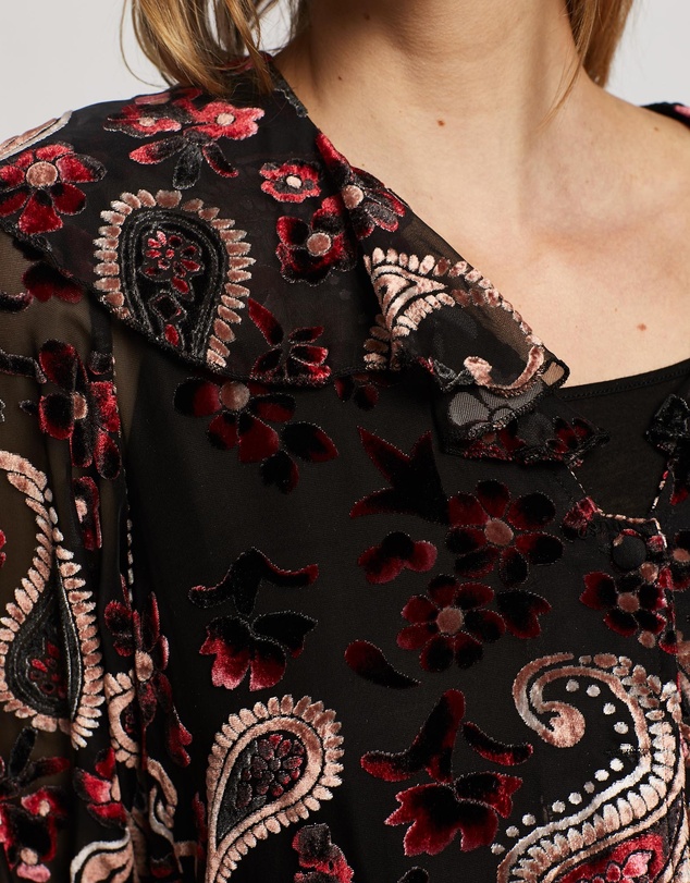 LENNI the label - Firefly Burnout Sleeved Dress