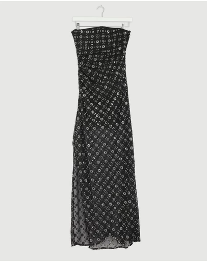 Revibe - Repaired Lover Isadora Strapless Maxi Dress - AU 10