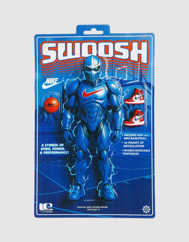 Nike - Swoosh Action Figure T-Shirt - Kids