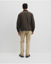 Country Road - Textured Sherpa Oversized Jacket