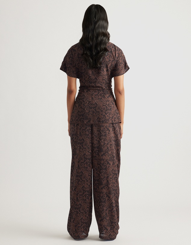 Decjuba - Ilaria Georgette Tie Tunic