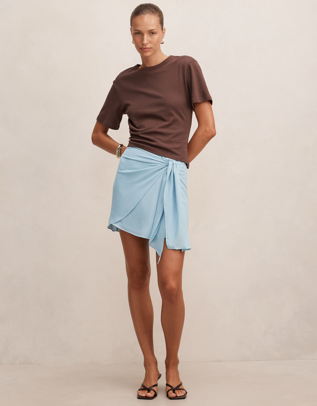 Forever New - Isobel Tie Mini Skirt