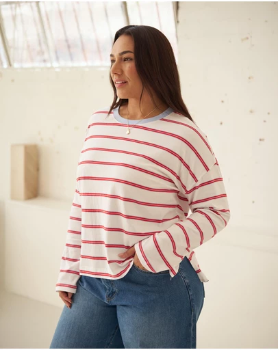 Ceres Life - Scout Slouchy Long Sleeve Tee