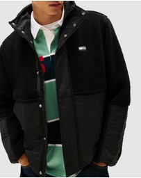 Tommy Jeans - Essential Mix Teddy Jacket