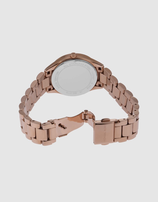 Michael Kors - Lauryn Rose Gold Tone Analogue Watch