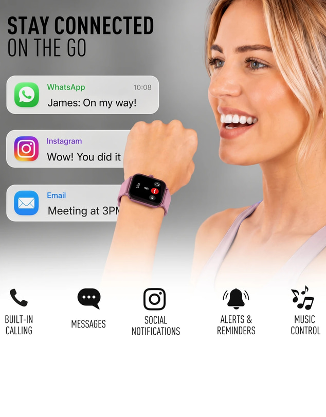 Reflex Active - Nexus Lite Pink Smart Watch