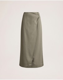 SABA - Dharma Drape Midi Skirt