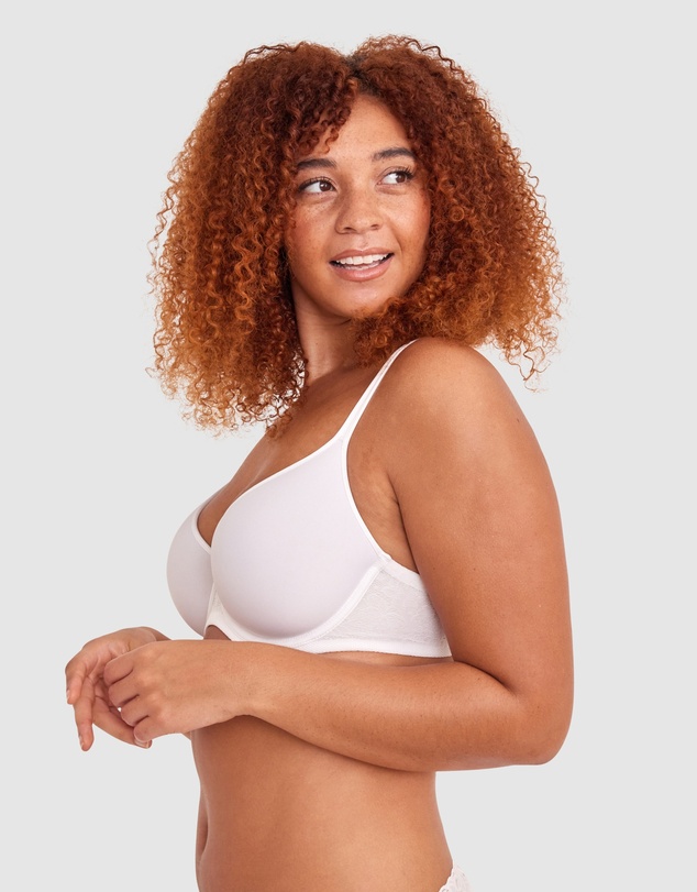 Bras N Things - Pure Body Full Cup Bra - White