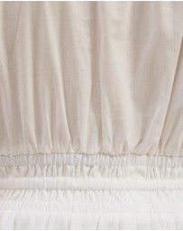 Atmos&Here - Elis Cotton Gathered Waist Top