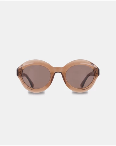 SABEN - Cosmo Sunglasses Sheer Brown
