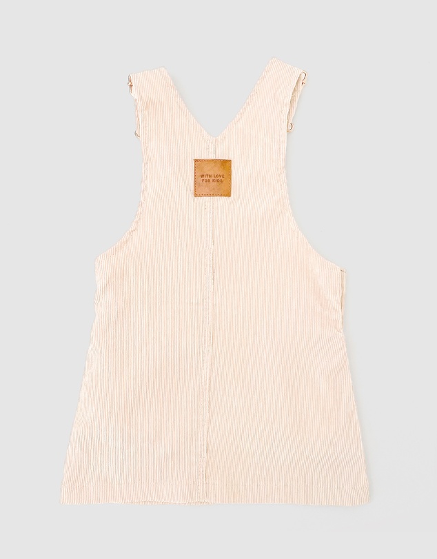 WITH LOVE FOR KIDS - Hazel Cord Pinafore Dress - Kids