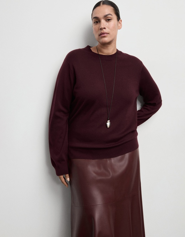 M.N.G - Round-Neck Knitted Sweater