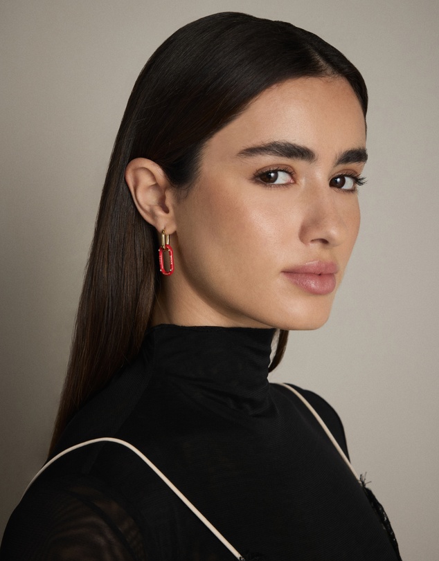MIMCO - Linked Up Huggie Earrings