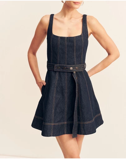Shona Joy - Rita Belted Mini Dress