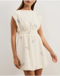 Atmos&Here - Embroidered Mini Dress
